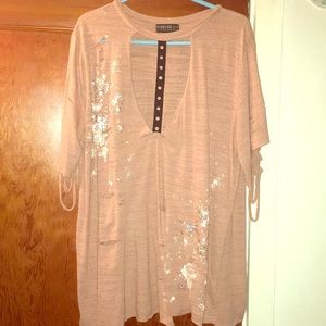 Destroyed Forever 21 Top